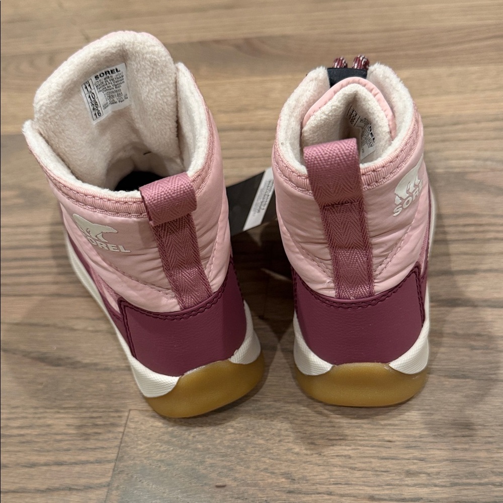 Sorel Snow Boots Pink Waterproof Winter Boots - Picture 5 of 7